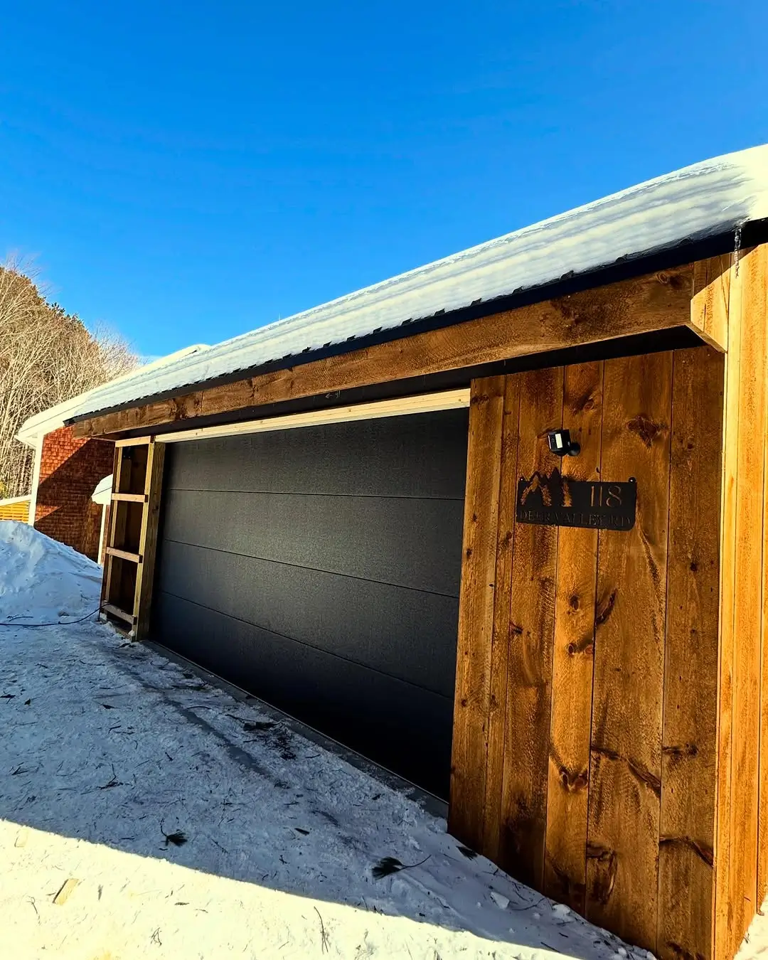 Elegant residential door